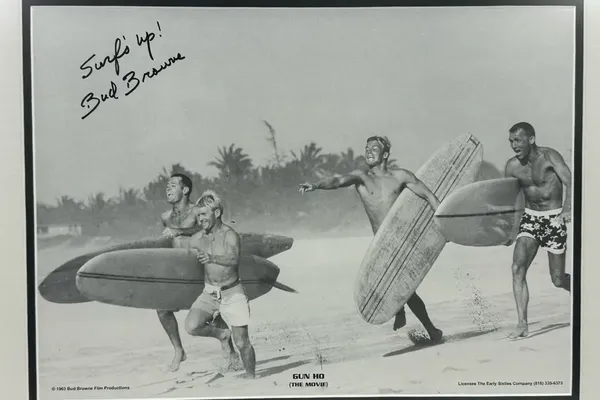Surfs up Bud Browne